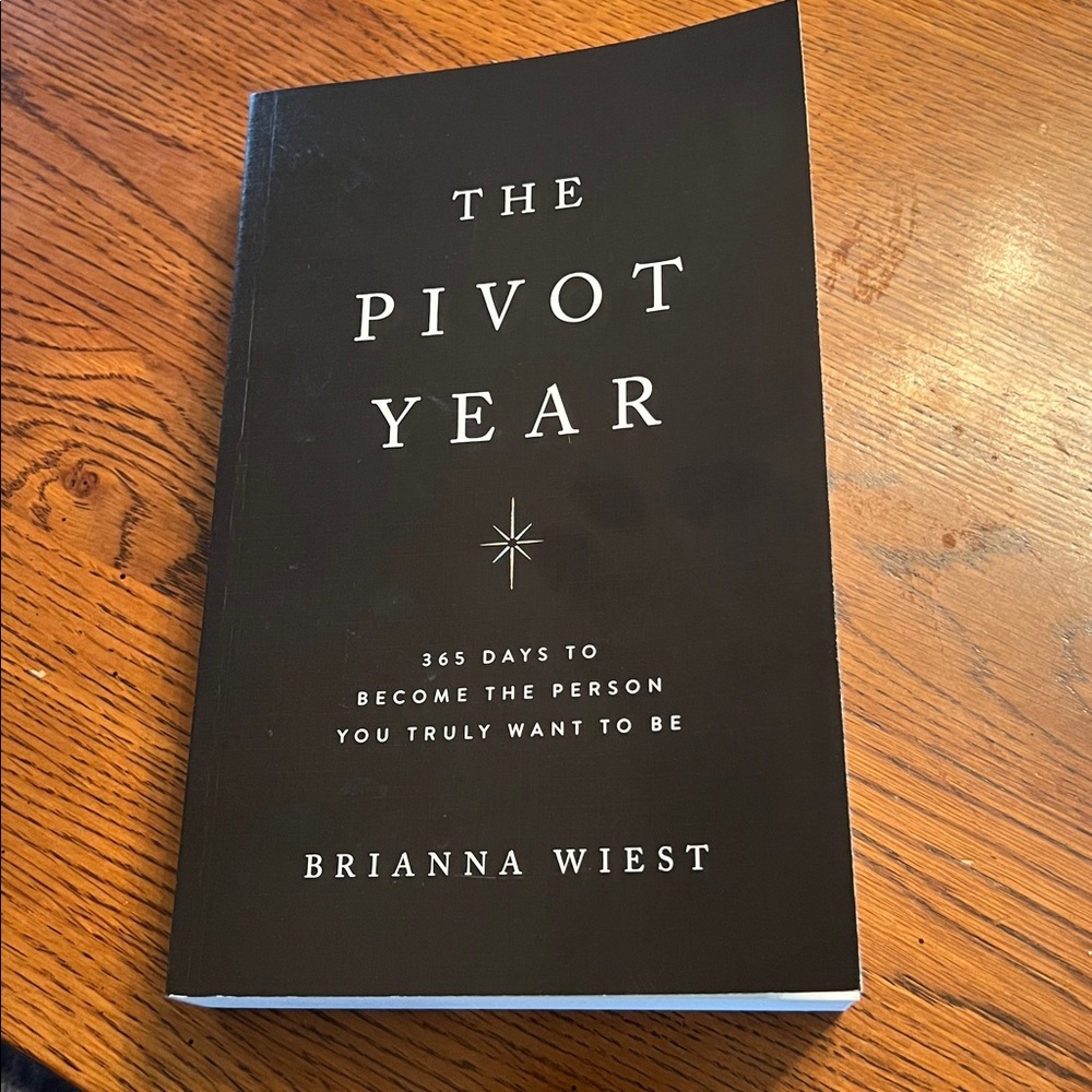 The Pivot Year Book by Brianna Wiest Paperback Self-Help Wellness